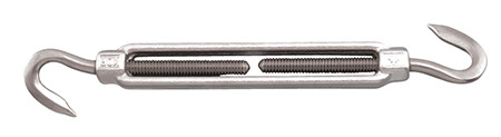 316-NM STAINLESS STEEL TURNBUCKLE HOOK & HOOK 3/4" (S0111-HH20)