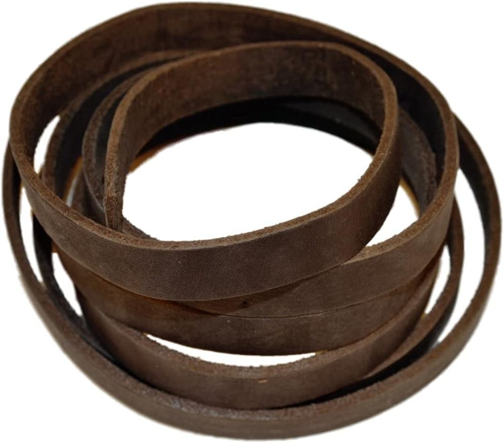 Craft with Leather - Dark Brown 72” x 1/2” for Personalized Projects