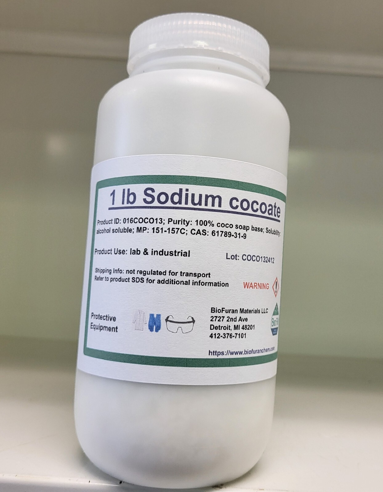 Sodium cocoate, CAS 61789-31-9