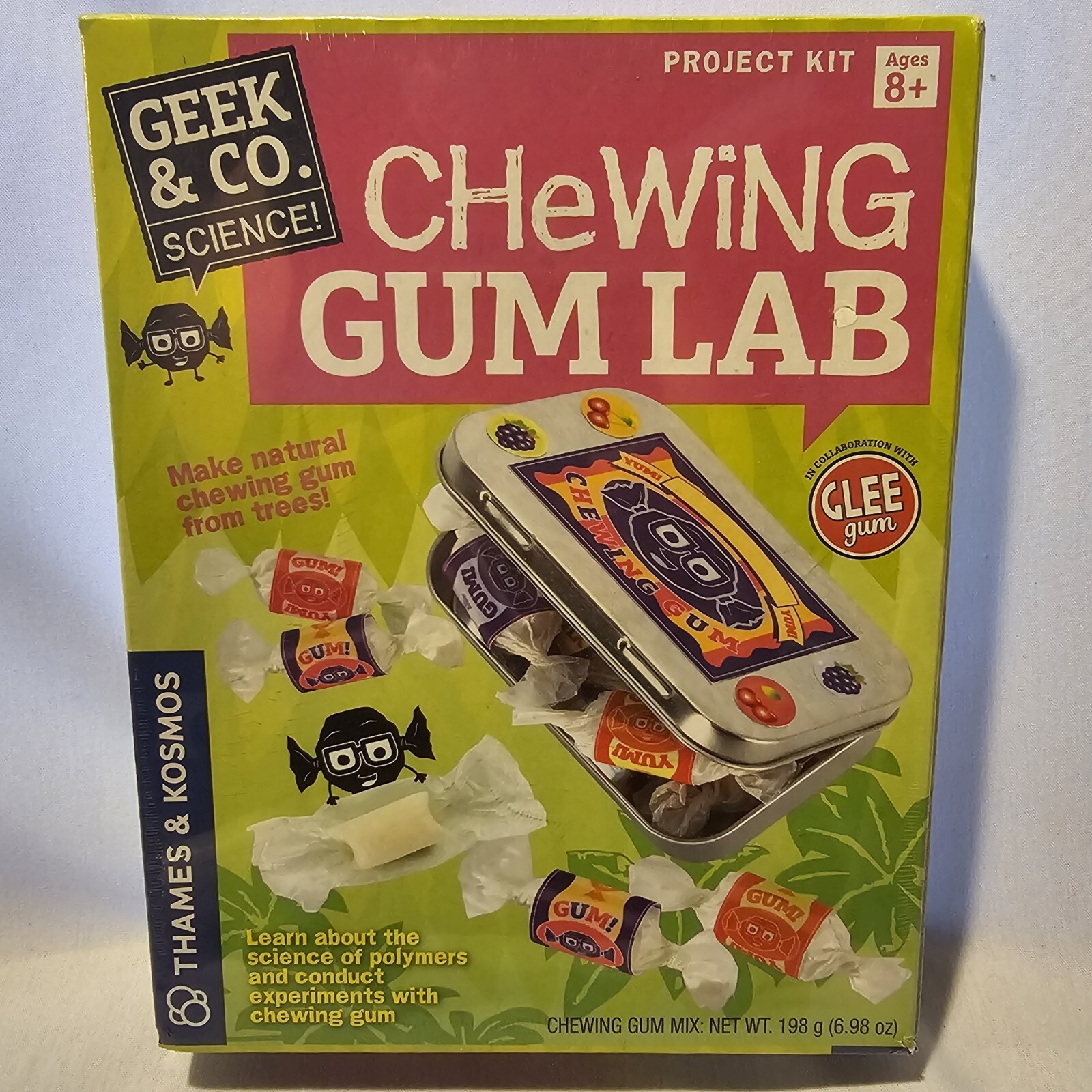 Thames & Kosmos Chewing Gum Lab Science Kit new sealed