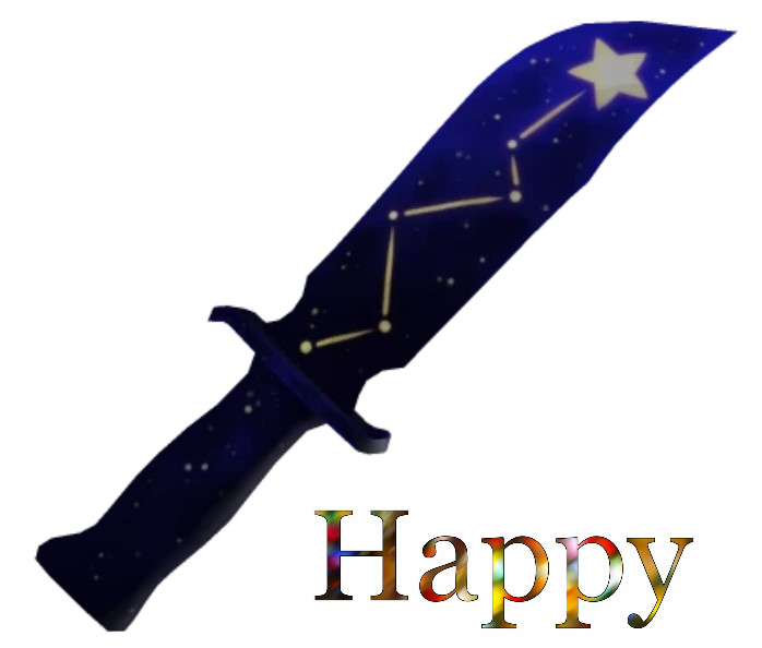NIGHTSTAR KNIFE🖤💙FAST DELIVERY!!!🖤💙MM2 LEGENDARY CHRISTMAS 2024 ROBLX