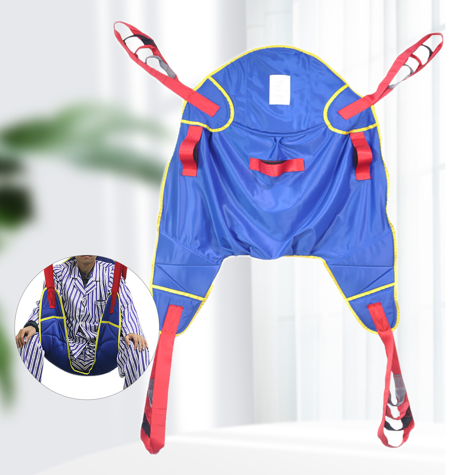 Patient Lift Sling Comfortable Full Body Protective Hoyer Drive Transfer Belt !