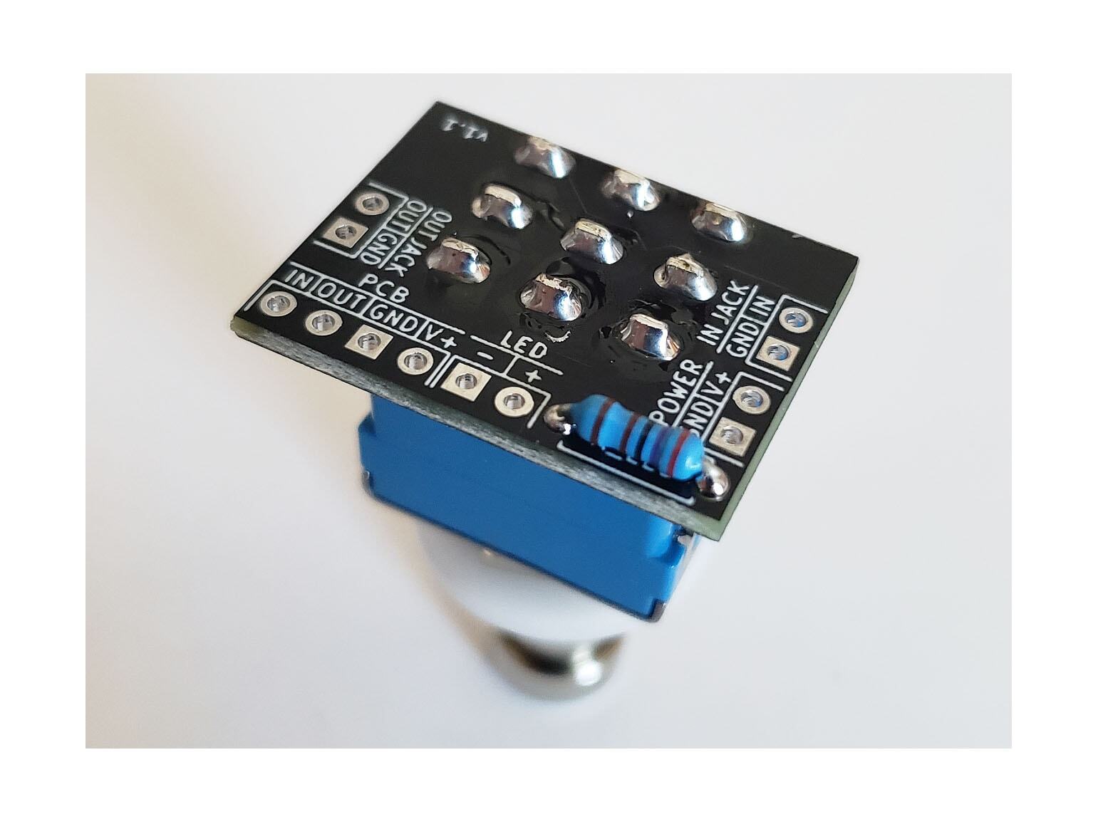 Solo 3PDT Footswitch PCB