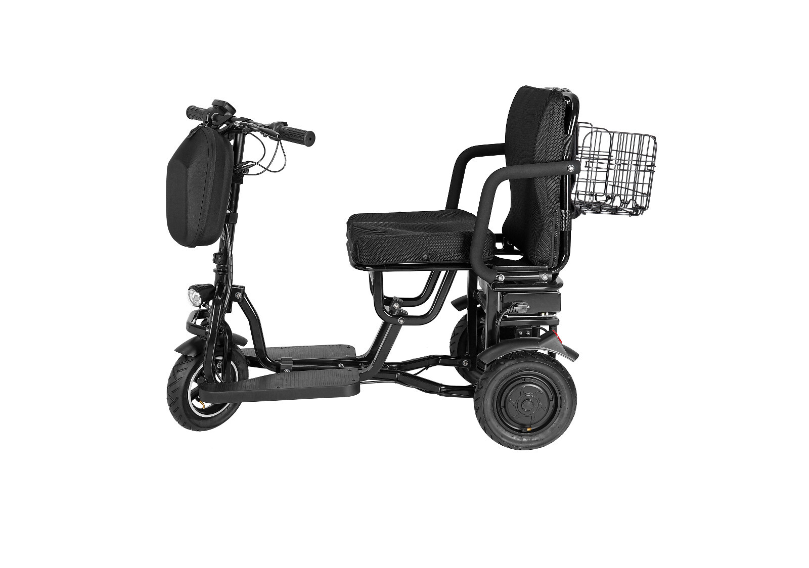 3 Wheel Folding Mobility Scooter Power Wheel Chairs Electric Long Range Portable