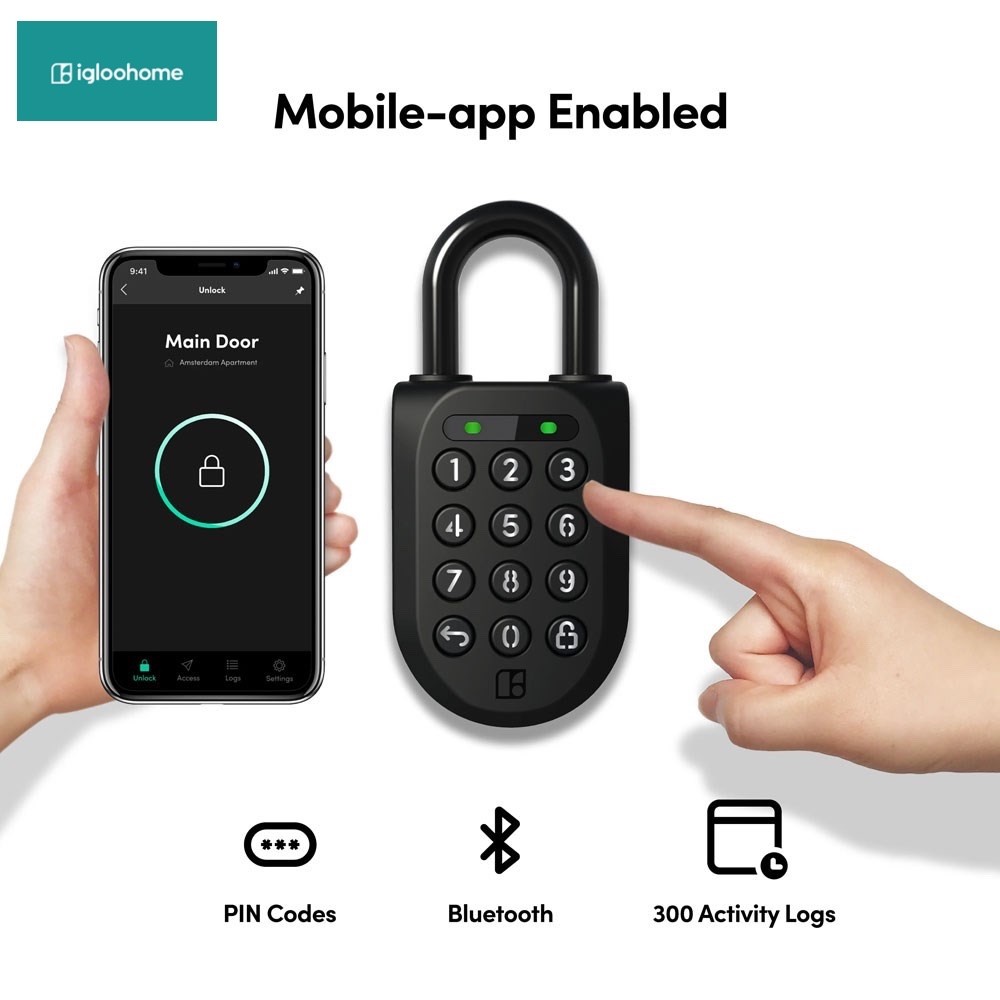 Igloohome Smart Padlock-IP RATED