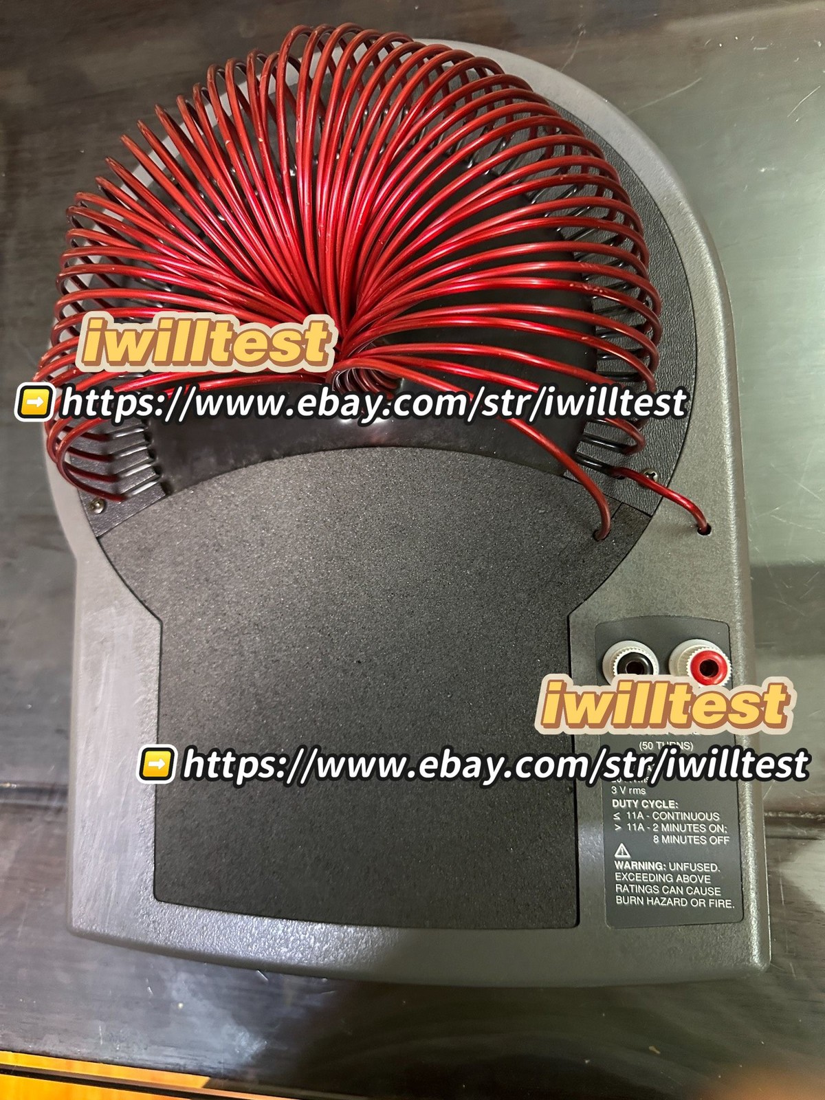 FLUKE 5500A/COIL 50 TURNS MAX.RATING 20A 3V 5500A Coil-50 turnscurrent COIL