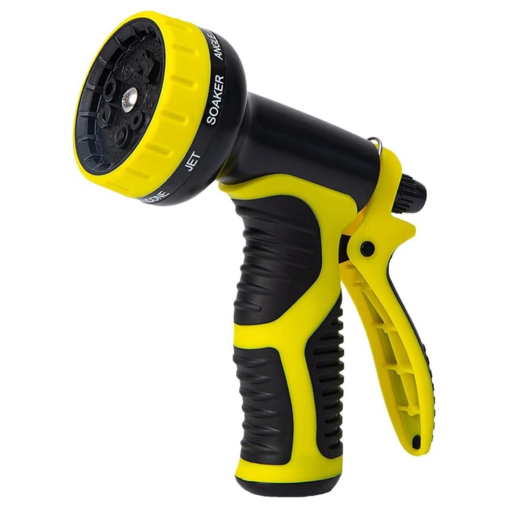 Garden Hose Nozzle, High Pressure Hose Sprayer with 10, Nozzle for Lawn - 9812