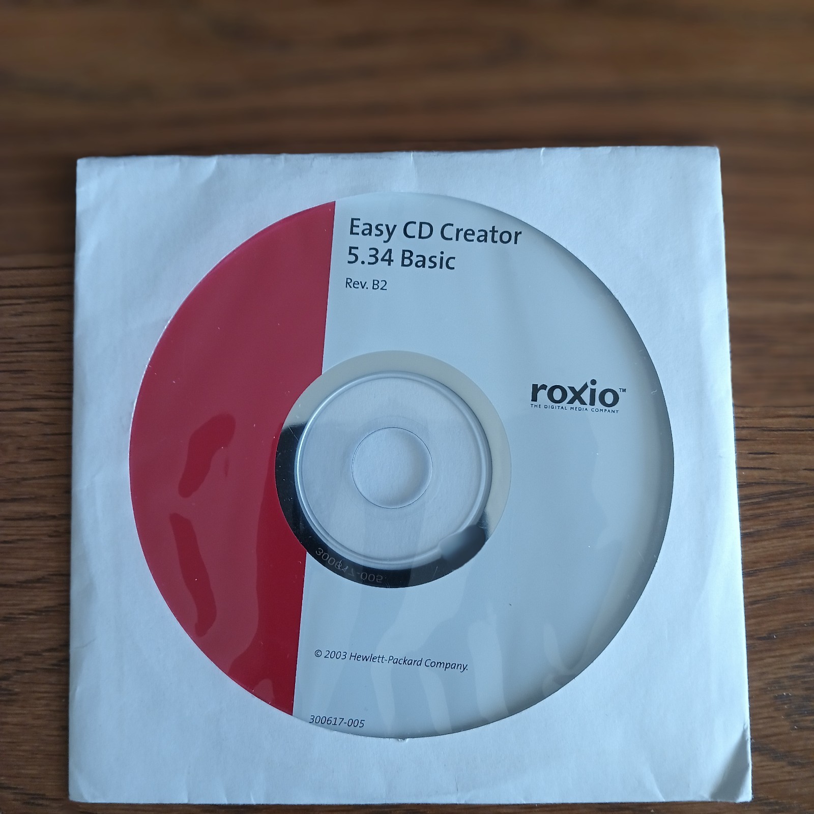 Roxio Easy CD Creator 5.34 Basic Rev. B2 2003