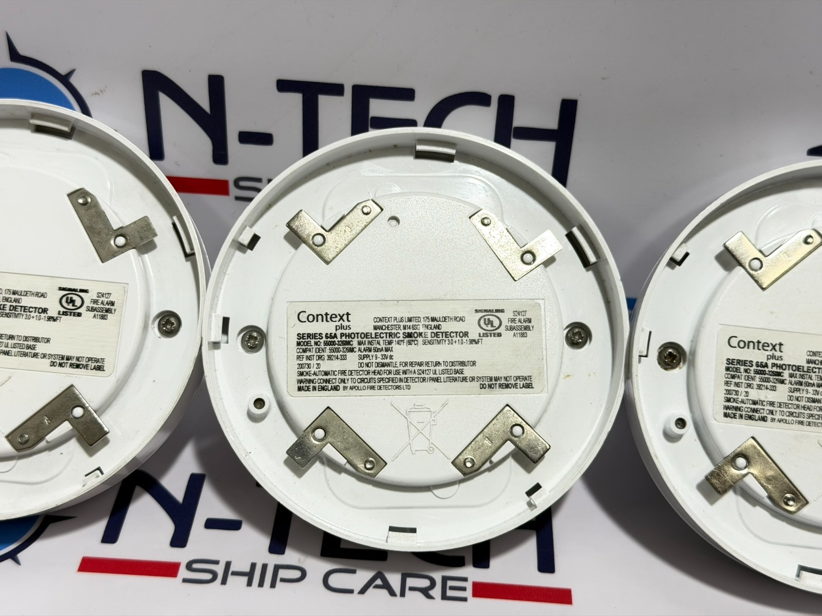 Context Plus Series 65A Photoelectric Smoke Detector