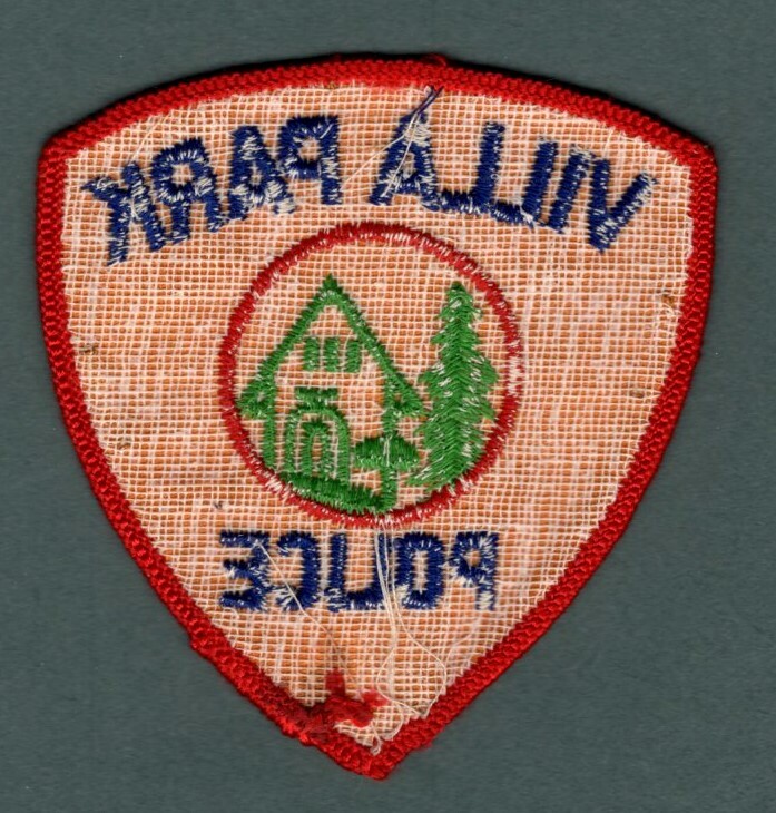 Villa Park Illinois Police Patch