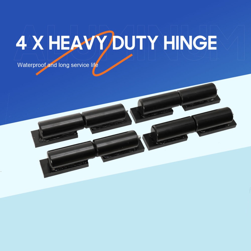 4 Pcs Steel Hinge Heavy Duty Pair Weld on Metal Gates Doors