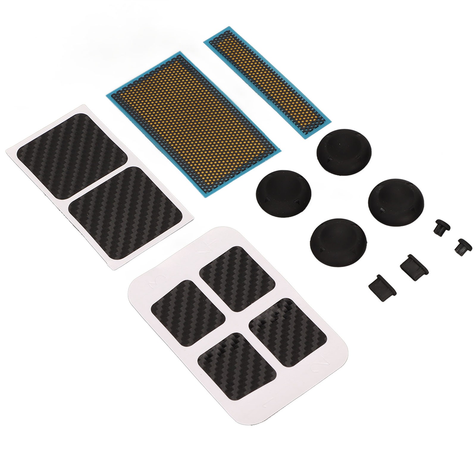 Game Console Protection Kit Stickers Dust Screen Dust Plug Joystick Cap Game