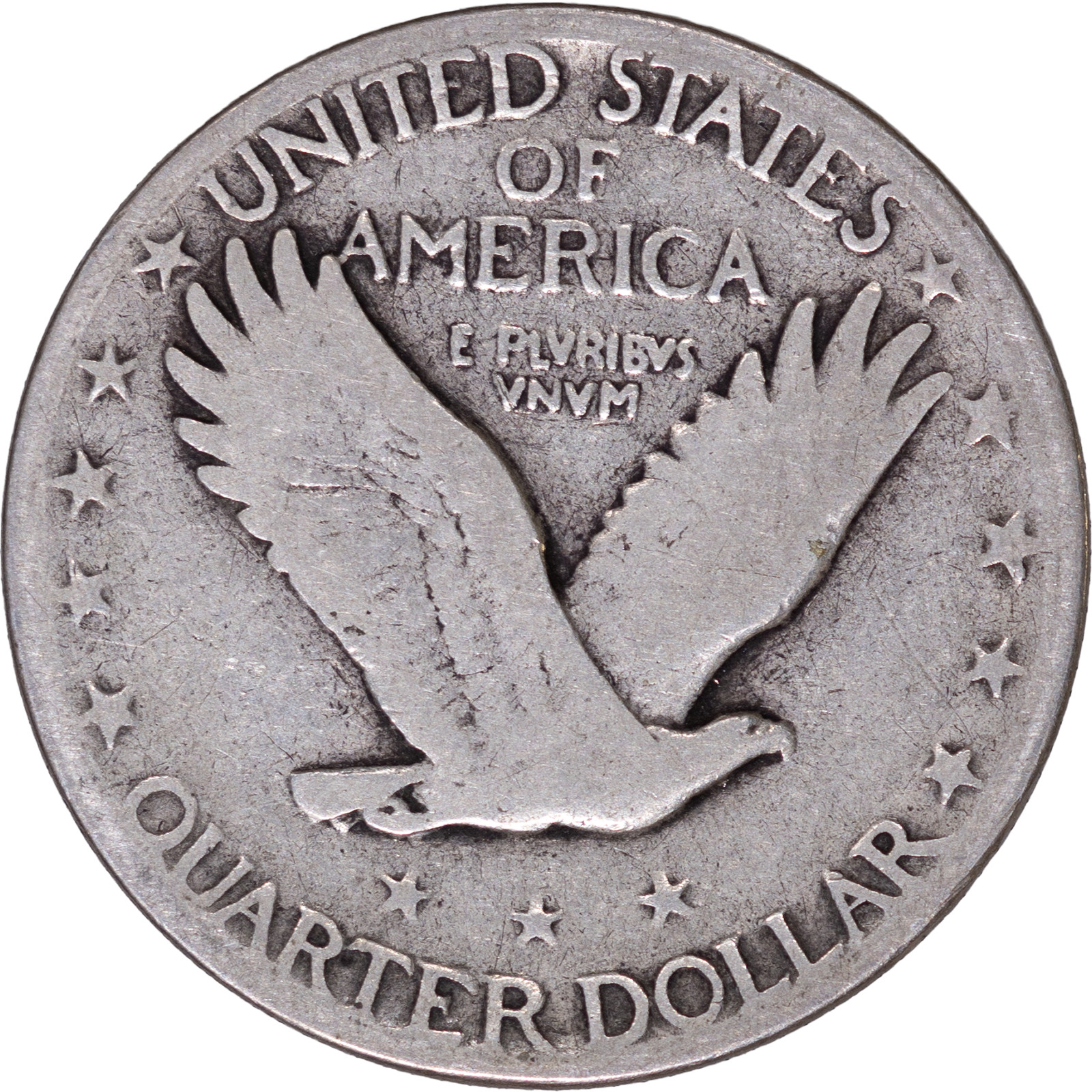1928-S Standing Liberty Silver Quarter "Small S Mintmark" ~ VG