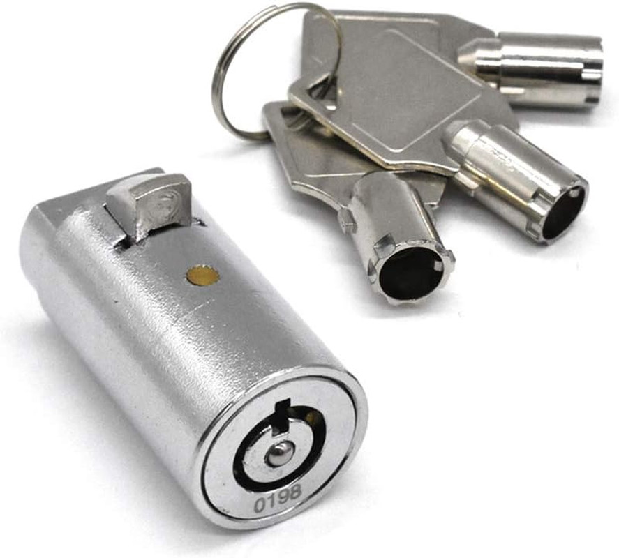 Vending Machine Lock Keyed Alike for Coke, Snack, and Soda Machines - 3Pcs Keys