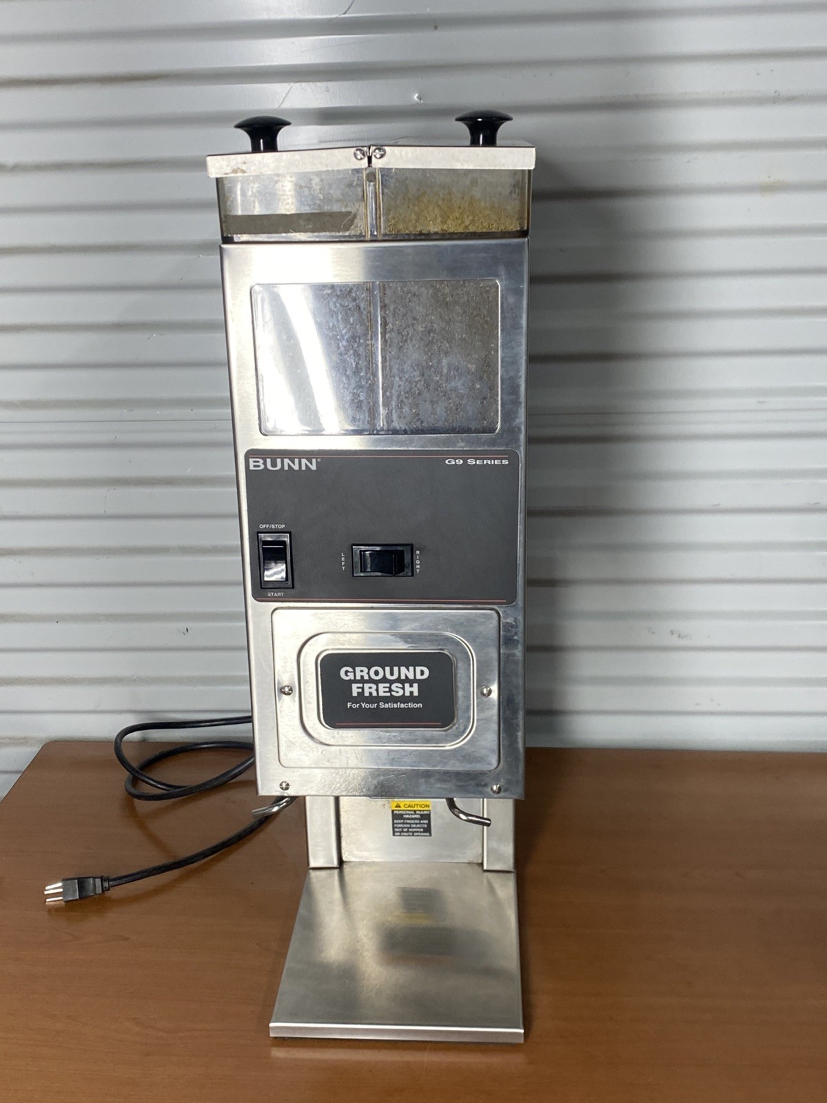 Bunn G9-2T HD Tall Commercial Coffee Grinder Dual Hopper