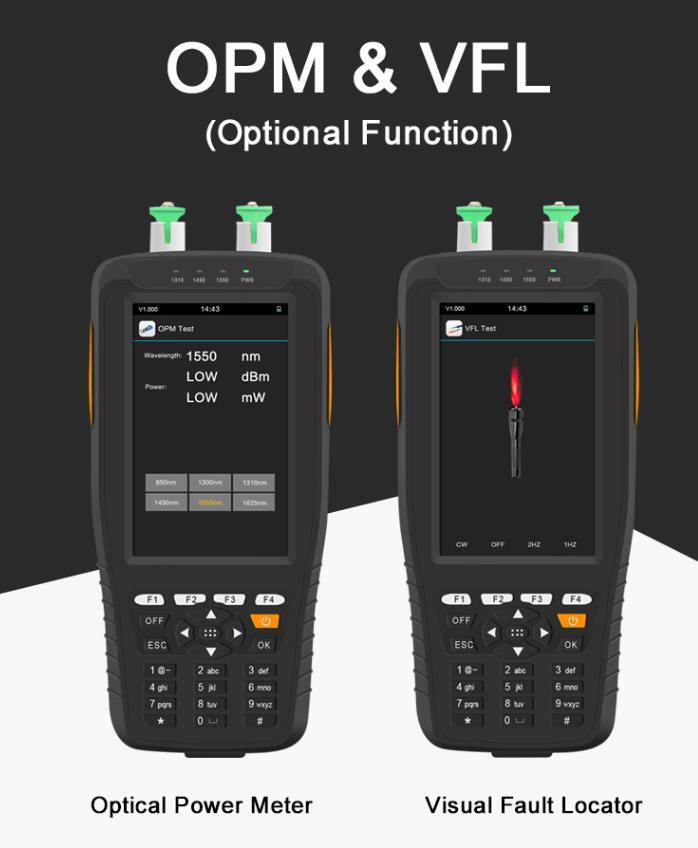 Handheld PON Fiber Optical Power Meter 1310/1490/1550nm DHL SHIP