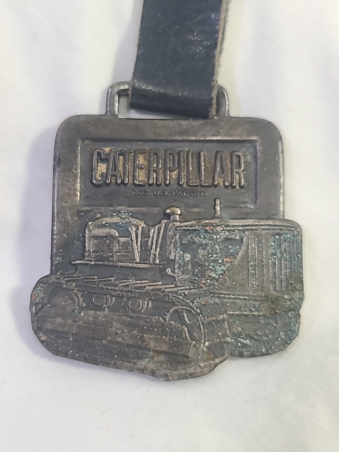 Caterpillar Pocket Watch Fob Missouri Valley Machinery Omaha Sioux City Tractor