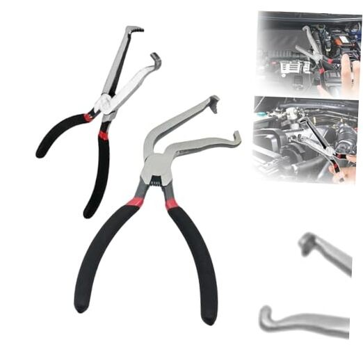 Automotive Electrical Connector Straight + 60° Disconnect Pliers