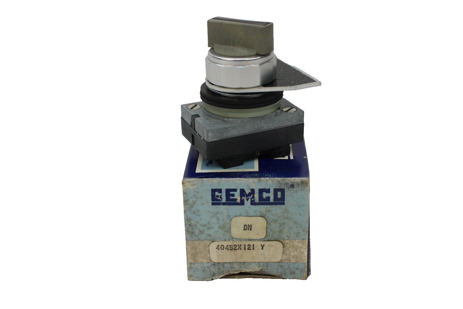 Gemco 404S2X121 Selector Switch Y New