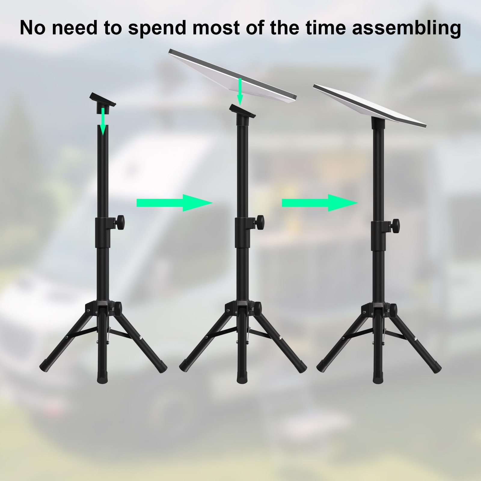Starlink Mini Tripod Stand, Portable for RV & Camping