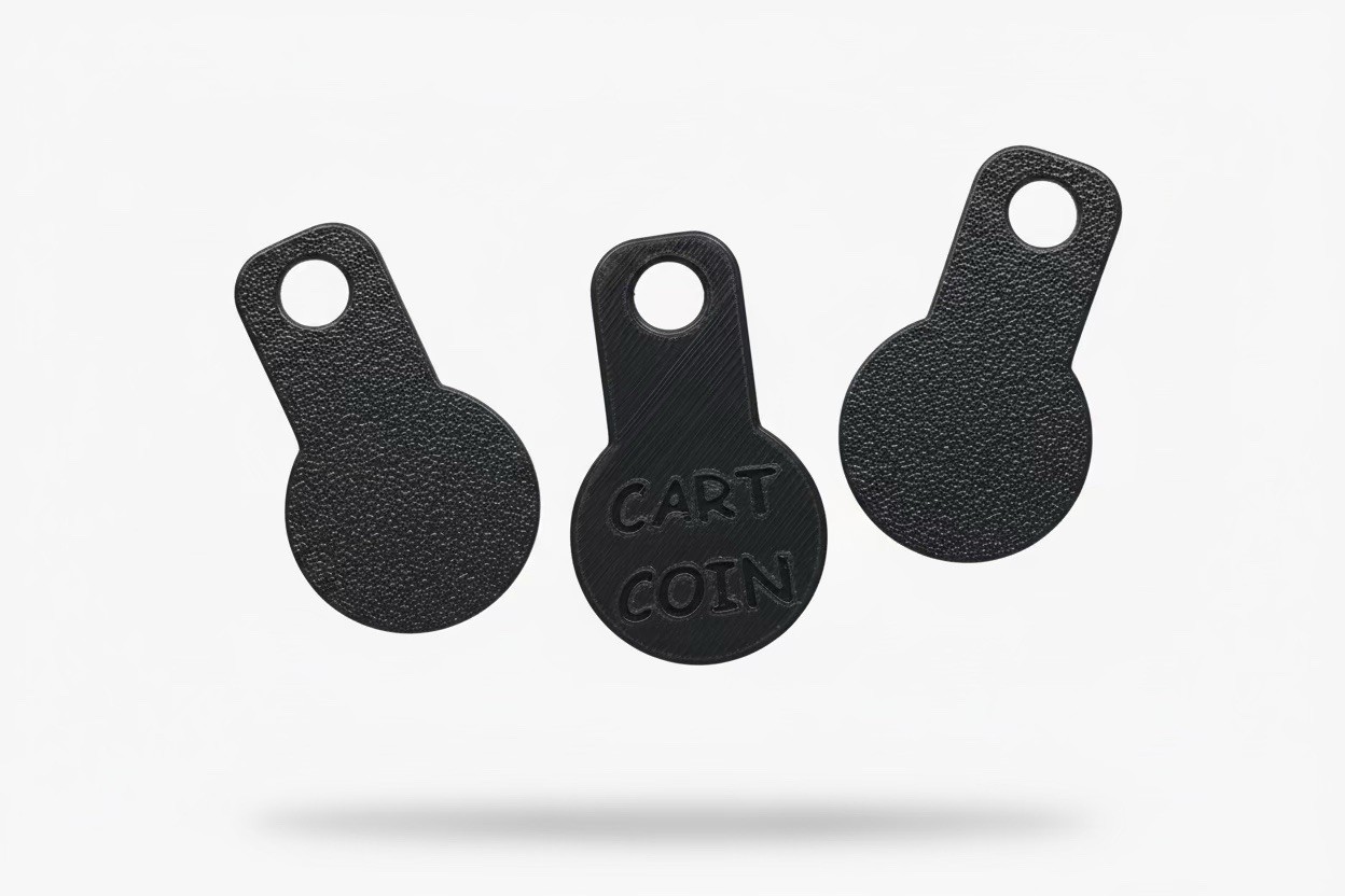 Aldi Key Chain Cart Key (3 Pack)