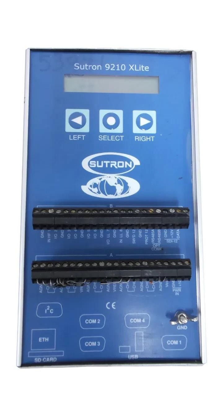 Sutron 9210 XLite 9210-0000-2B High Performance Data Recorder