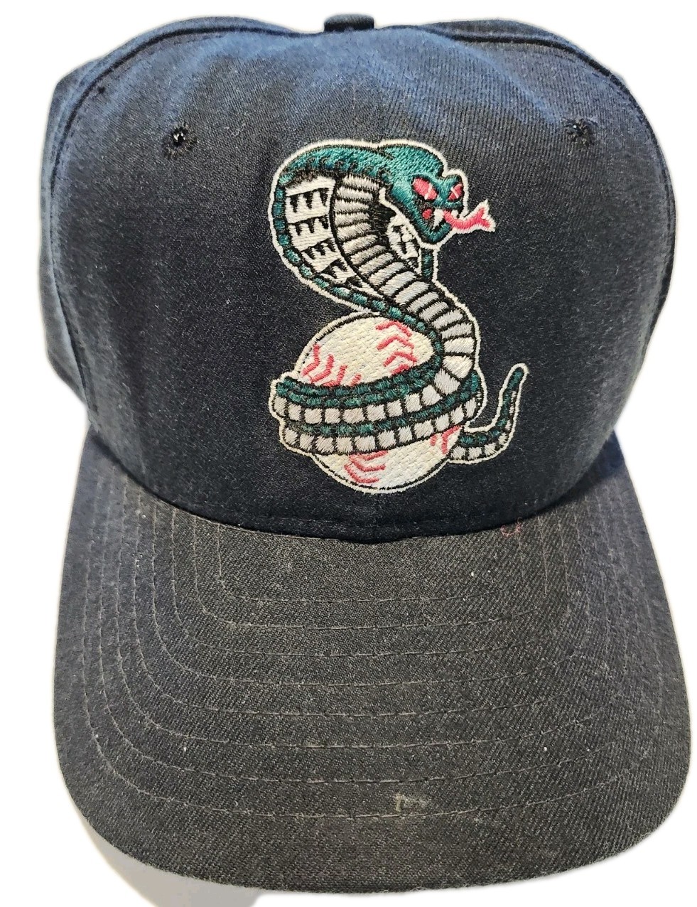 Vintage Kissimmee Cobras New Era USA Minor League Baseball Snapback Hat Cap