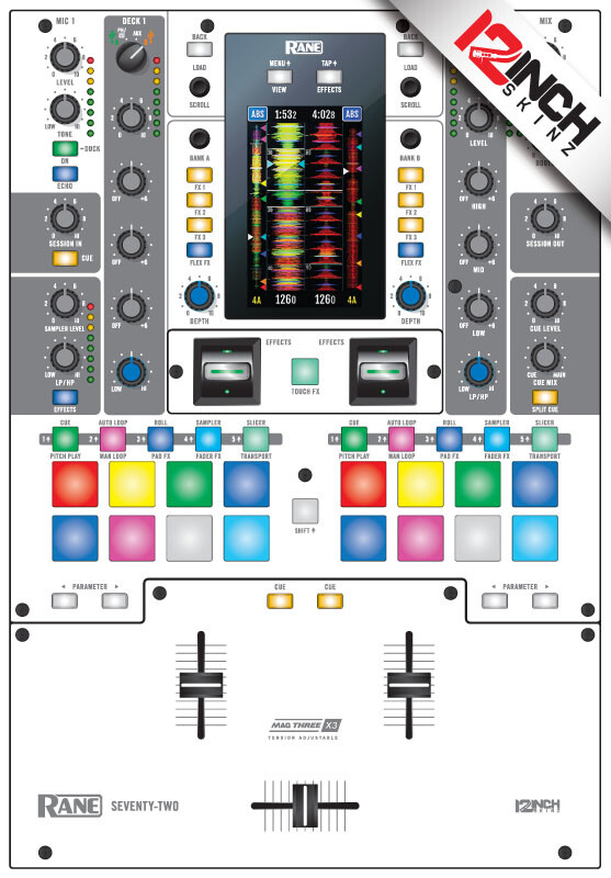 Rane Seventy-Two Skin white grey