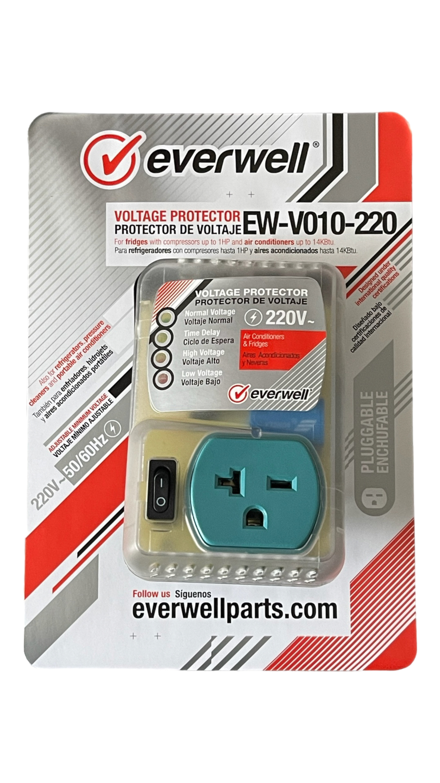 Voltage Protector 220V – 50/60Hz 20A, Air conditioners & Fridges