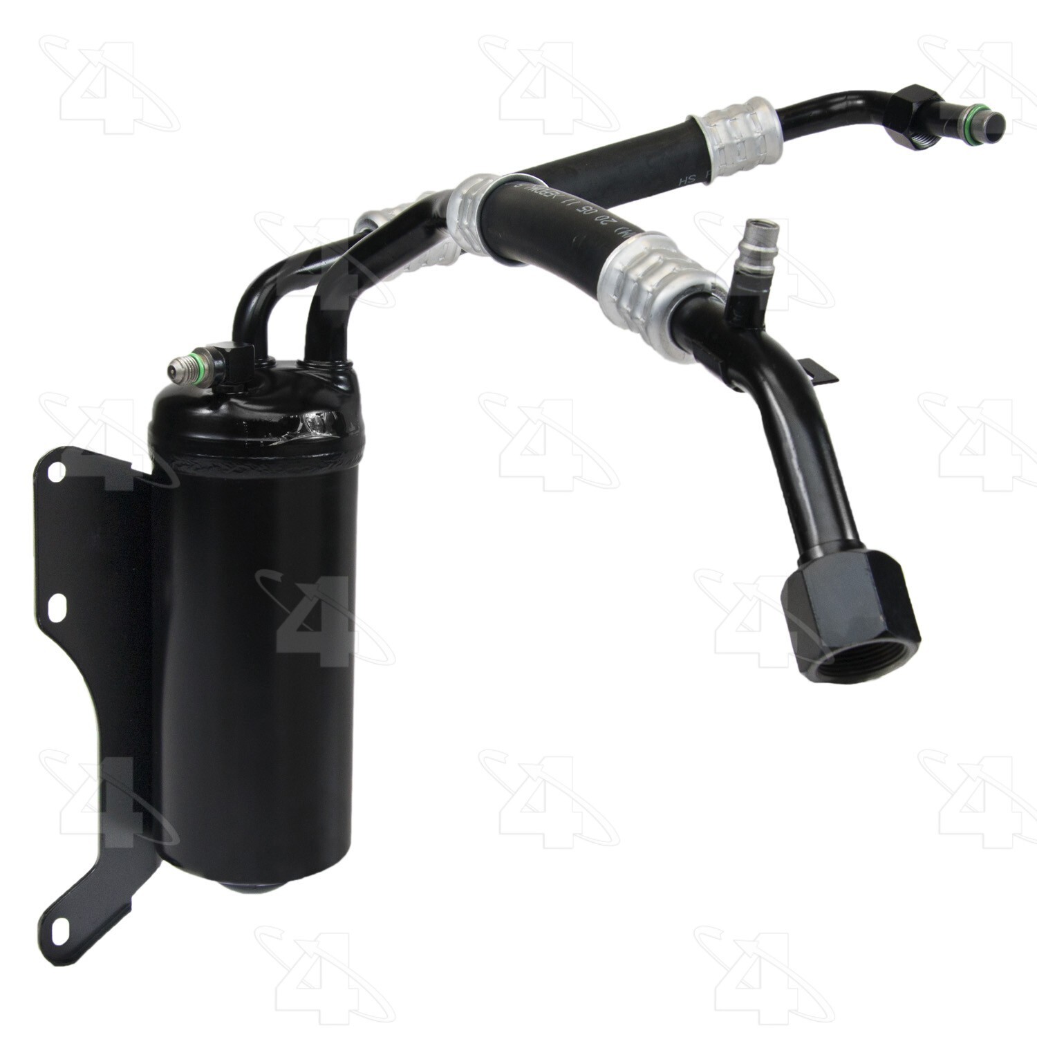 For 2002-2006 Ford E-150 A/C Accumulator with Hose Assembly 4 Seasons 2003 2004