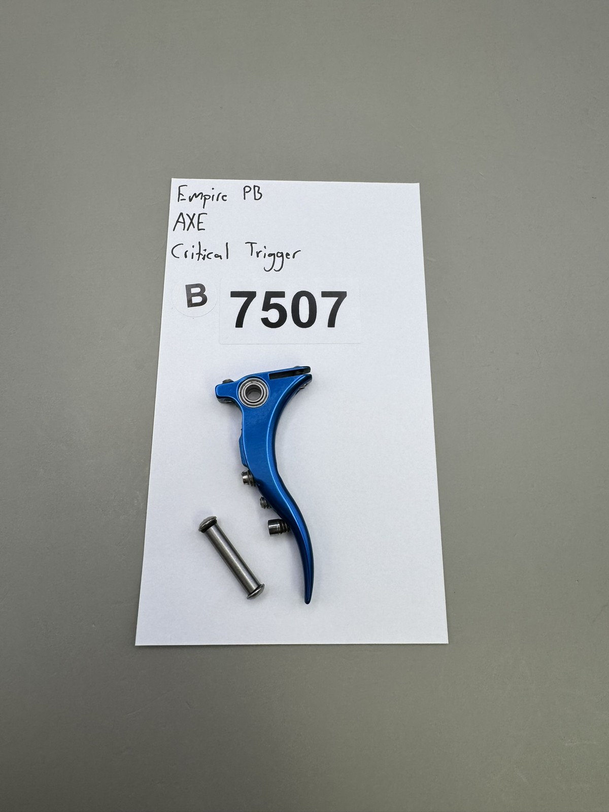 Empire Axe Bolt Engine Lock and Spring Silver