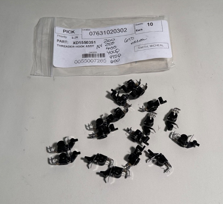 Brother Sewing Machine needle threaders~ Lot of 17