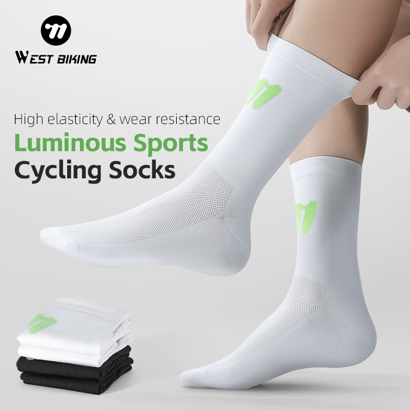 Professional Cycling Socks Breathable Road Bicycle Outdoor Socks Soccer Socks