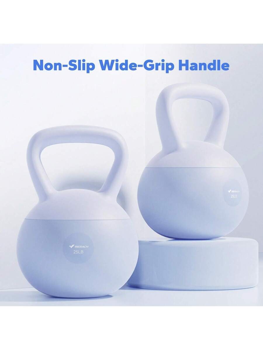 MERACH soft water kettle, anti slip wide handle, soft cushion horizontal base