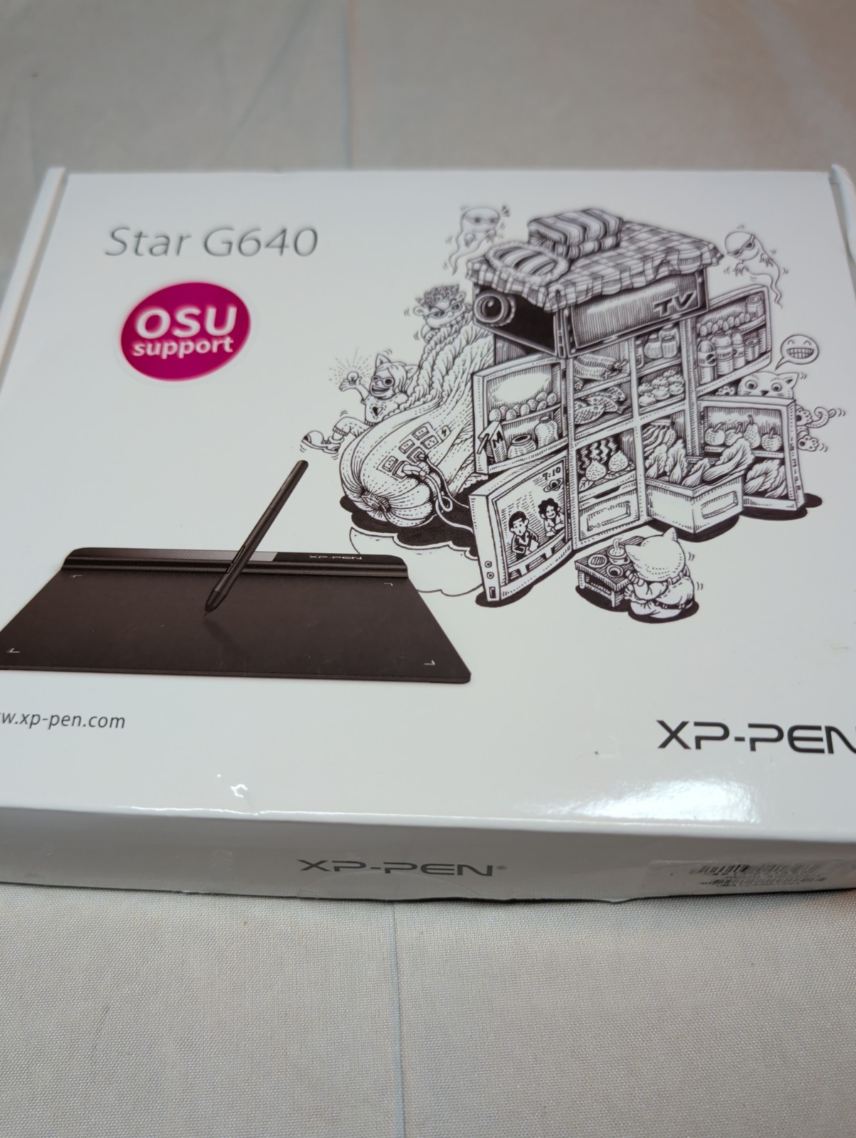 XP-Pen Star G640 6x4 Inch Graphics Drawing Tablet Digital Art Pad w/ Pen