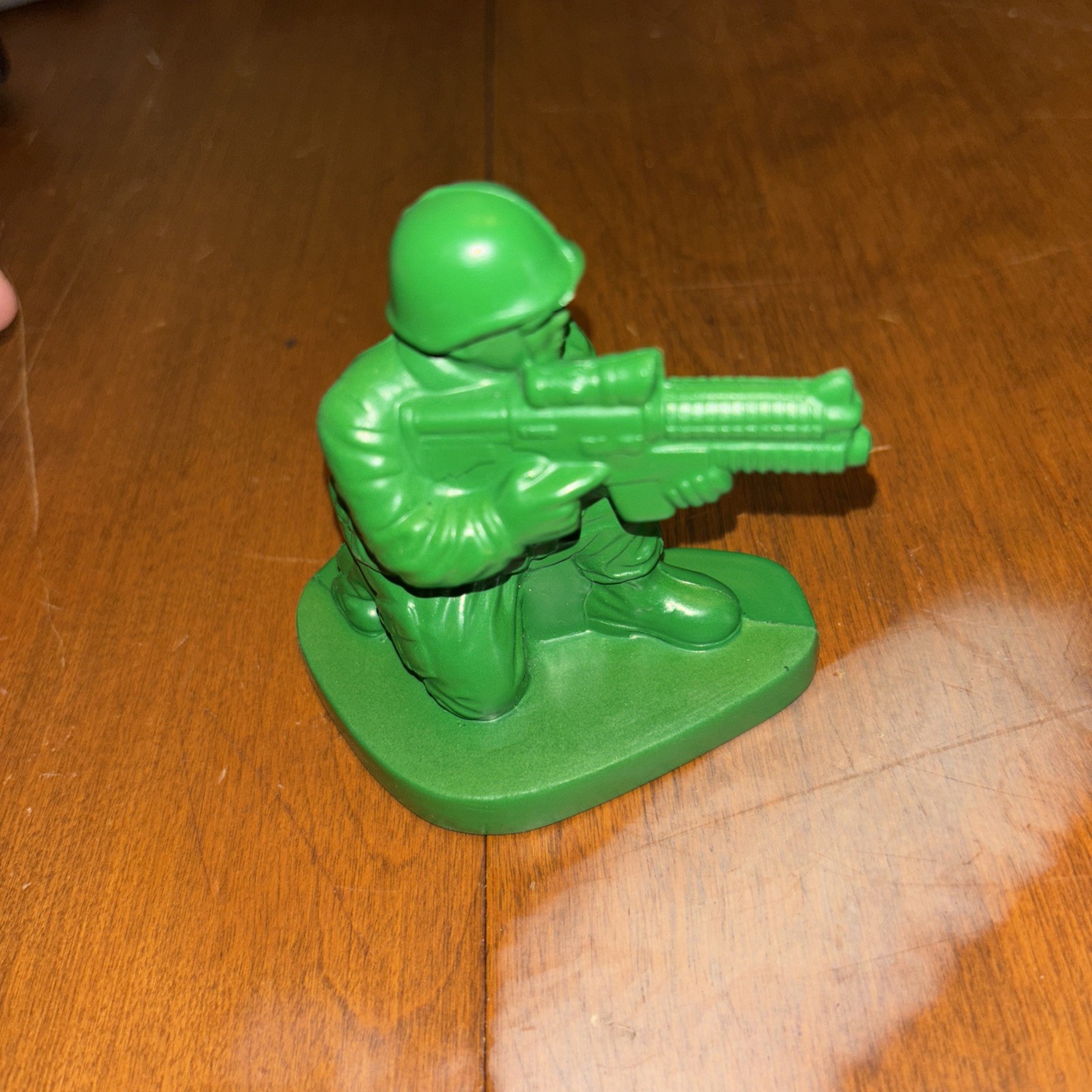 New Green Army Soldier Figure Stress Ball Reliever Soft Foam 3.5” Toy