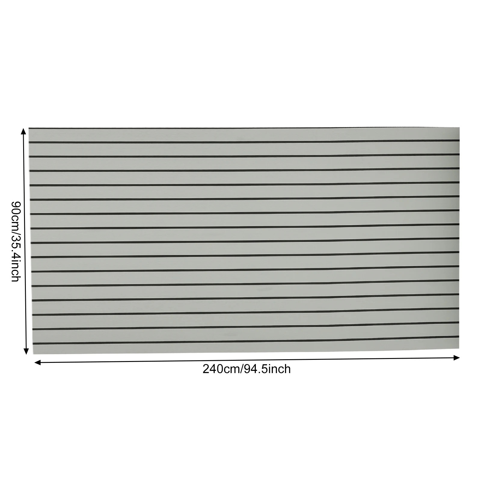 New Self-Adhesive EVA Foam Boat Marine Flooring Faux Teak Decking Sheet Striped
