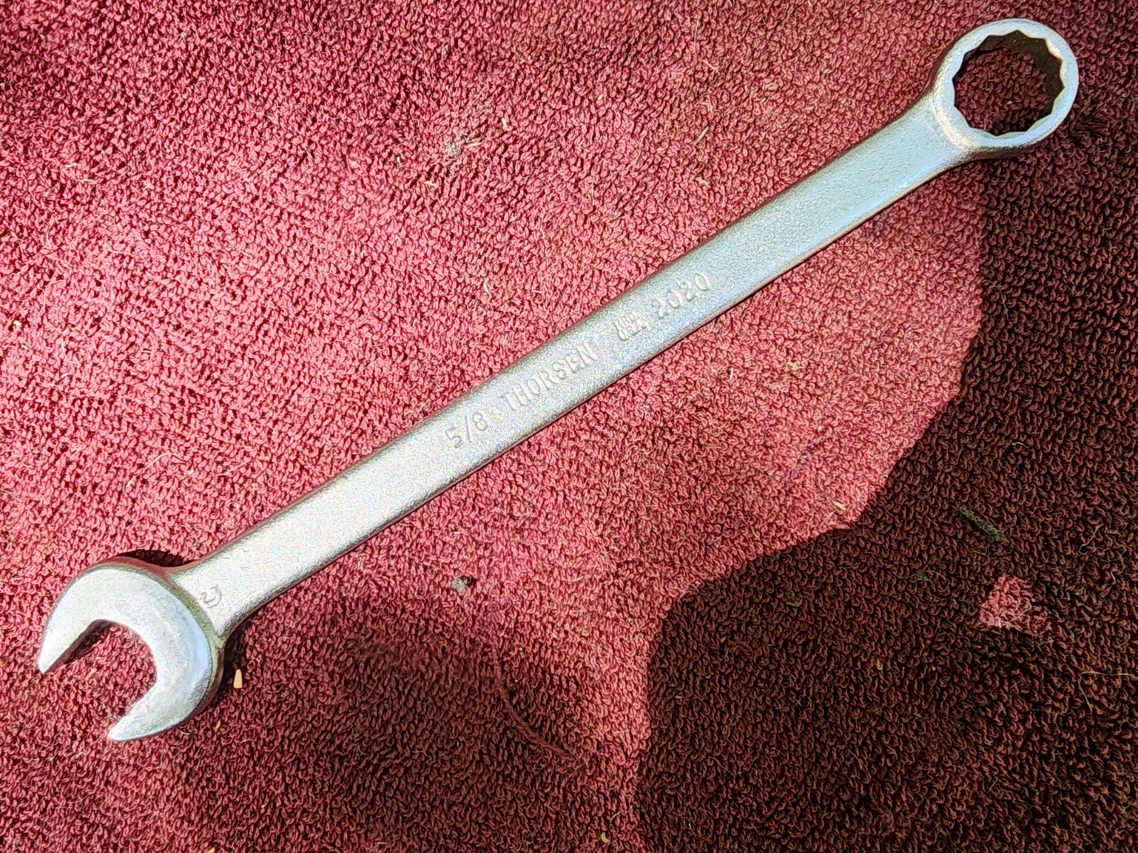 Vintage Thorsen USA 2020 5/8" Combination Wrench