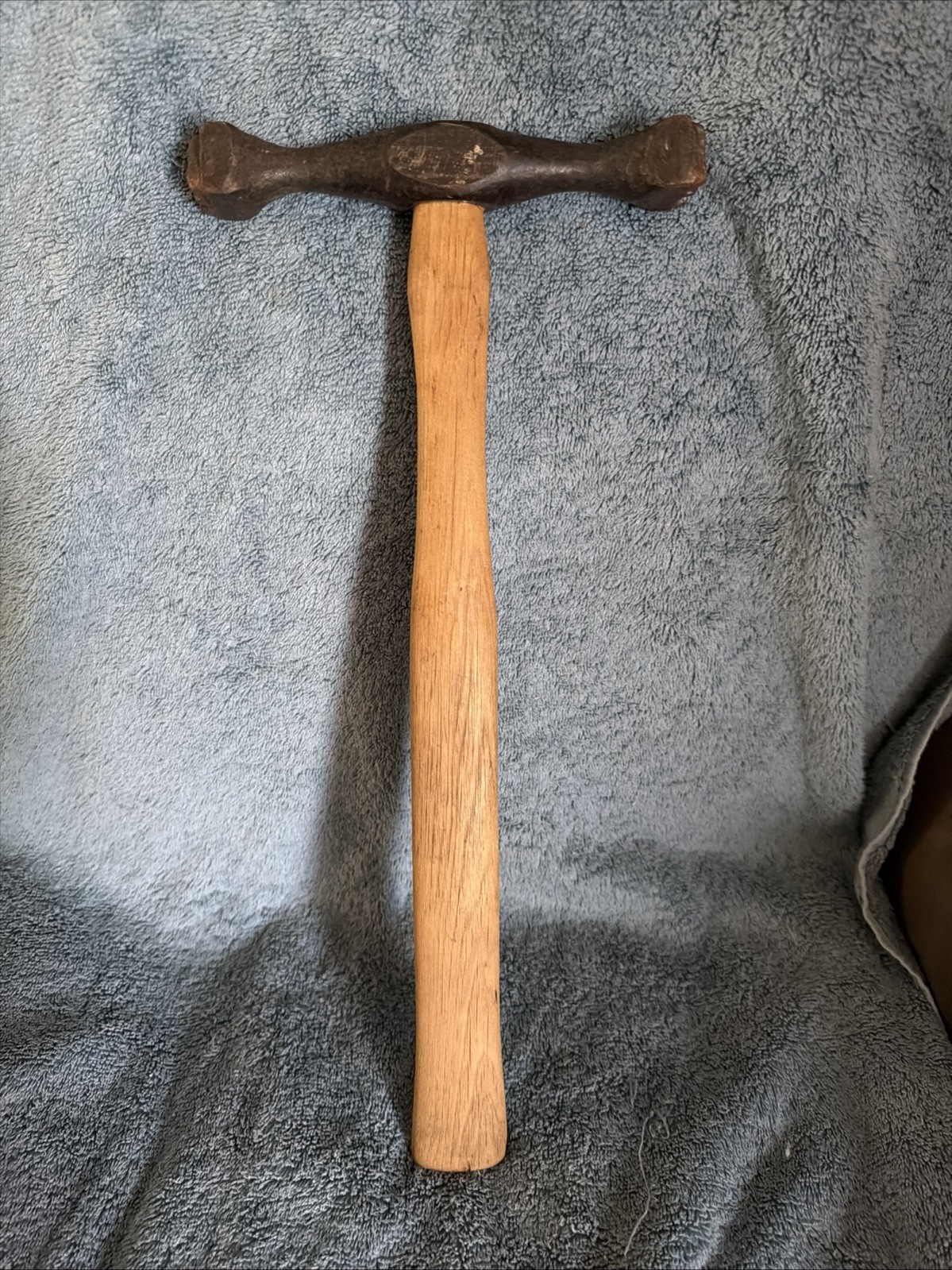 Antique Log Marking Hammer Timber Brand Cast Iron A1 Logging Logger Vintage Tool