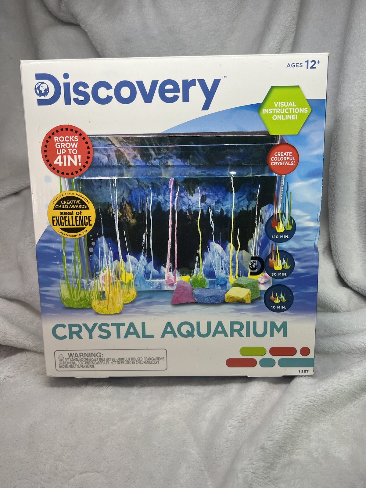 Discovery™ Crystal Aquarium Kit Great🎁 Idea New In Box
