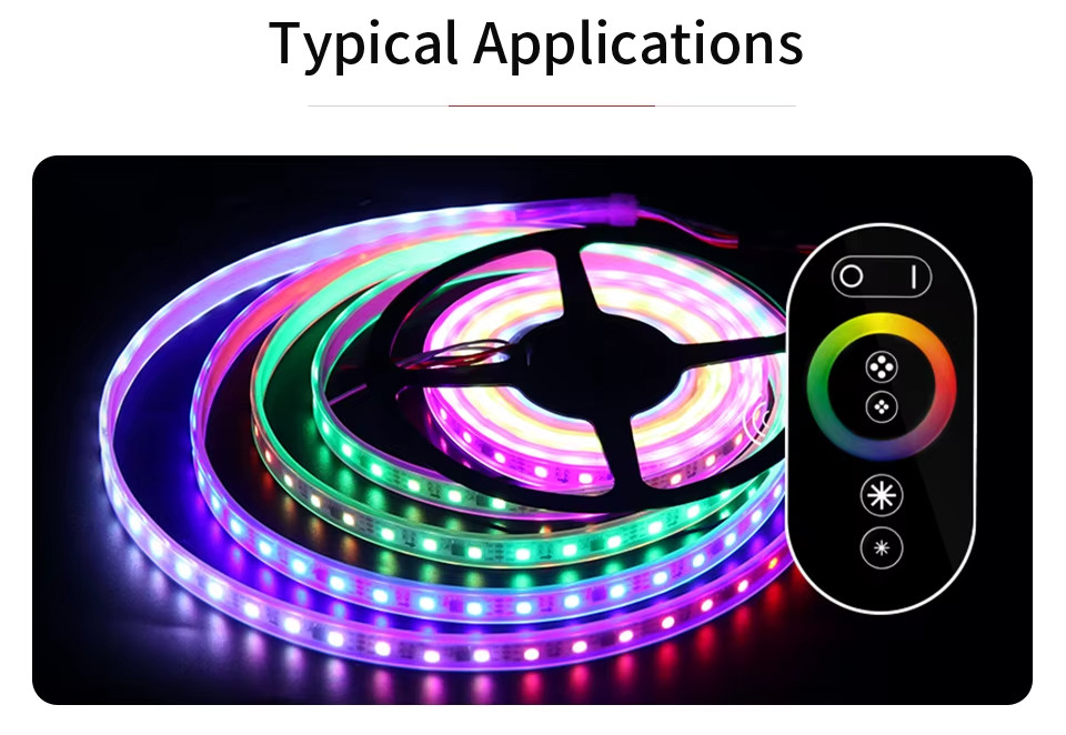 LED RGB Strip Controller 18A DC12V 24V RF Wireless Touch Remote Control Dimmer