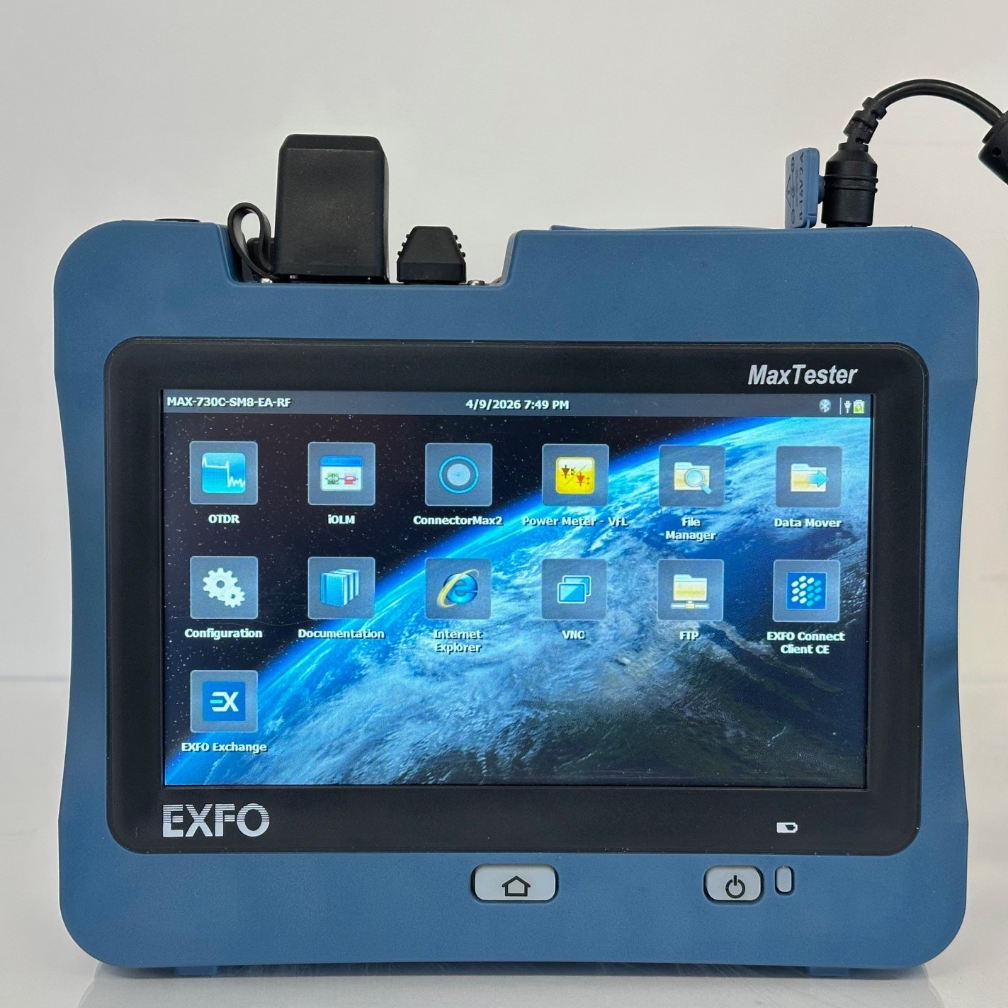 EXFO MAX-730C-SM8 SM OTDR iOLM MaxTester 1310/1550 & 1650 LIVE
