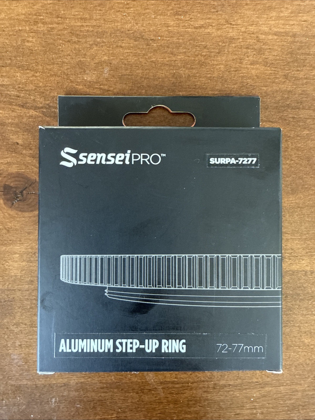 Sensei Pro Aluminum Step-up Ring 72mm-77mm