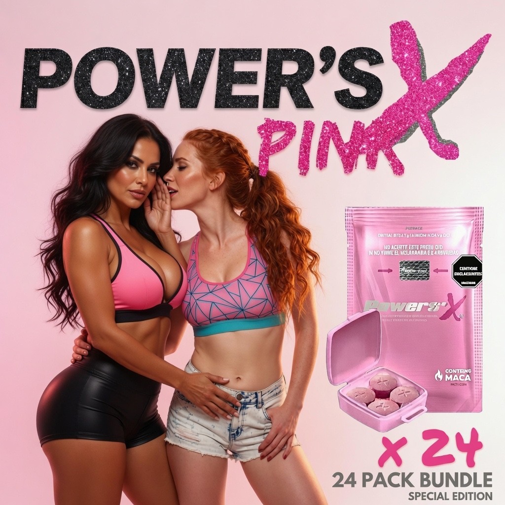 POWERSX PINK Libido Booster for Women , Female Enhancement *24 Pack Bundle*