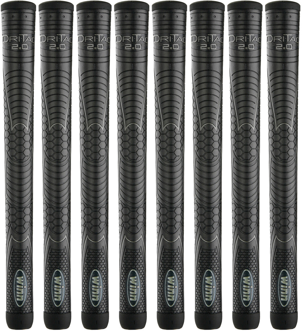 Winn DRI-TAC 2.0 Oversize Jumbo Golf Grip (+1/8) - Set of 8