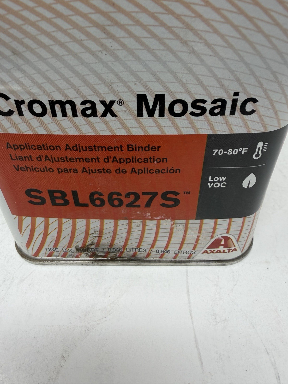 Axalta Cromax Mosaic SBL6627S - Application Adjustment Binder 1 quart