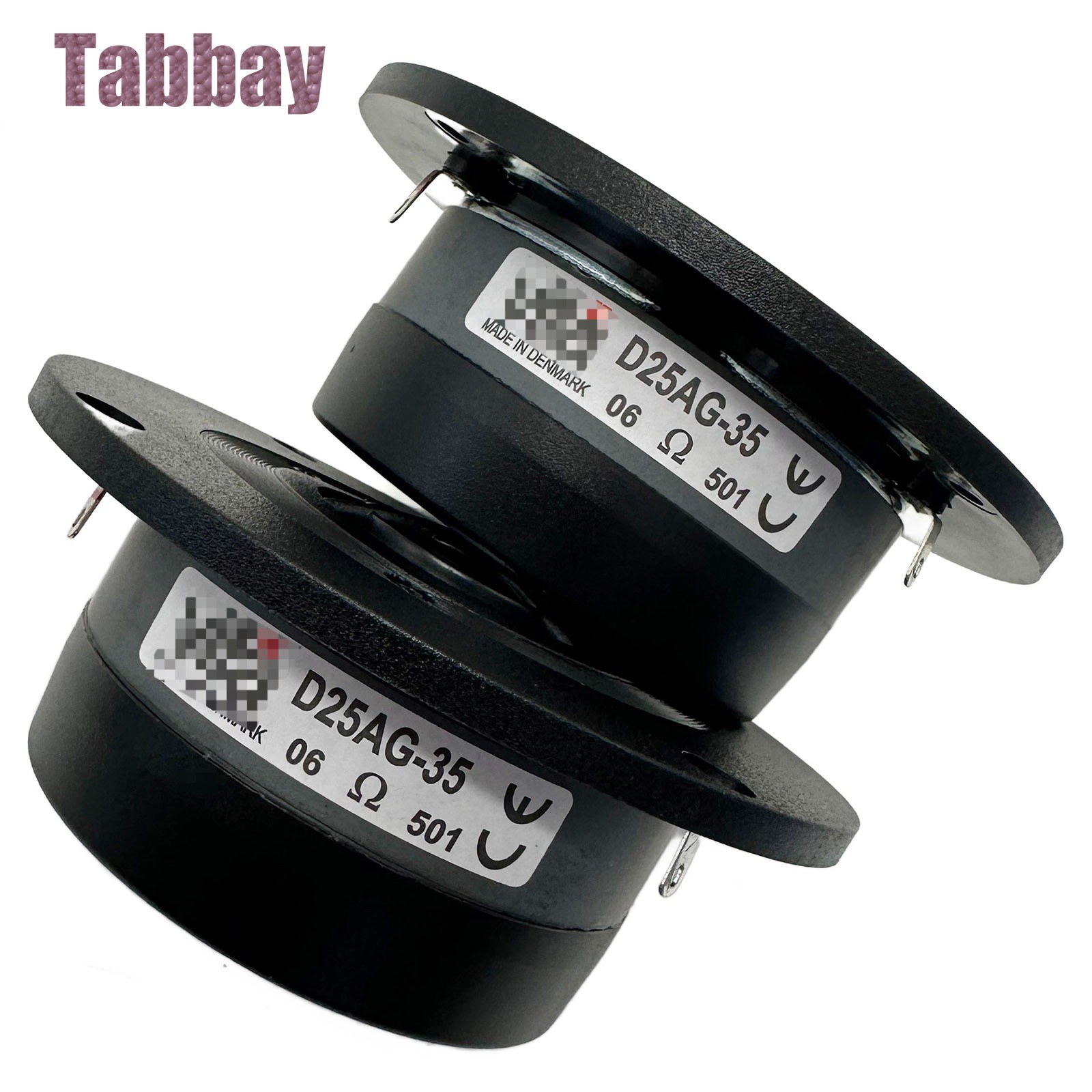 2PCS Brand New D25AG-35 D25AG-35-06 Aluminum Dome Tweeter Speaker for VIFA