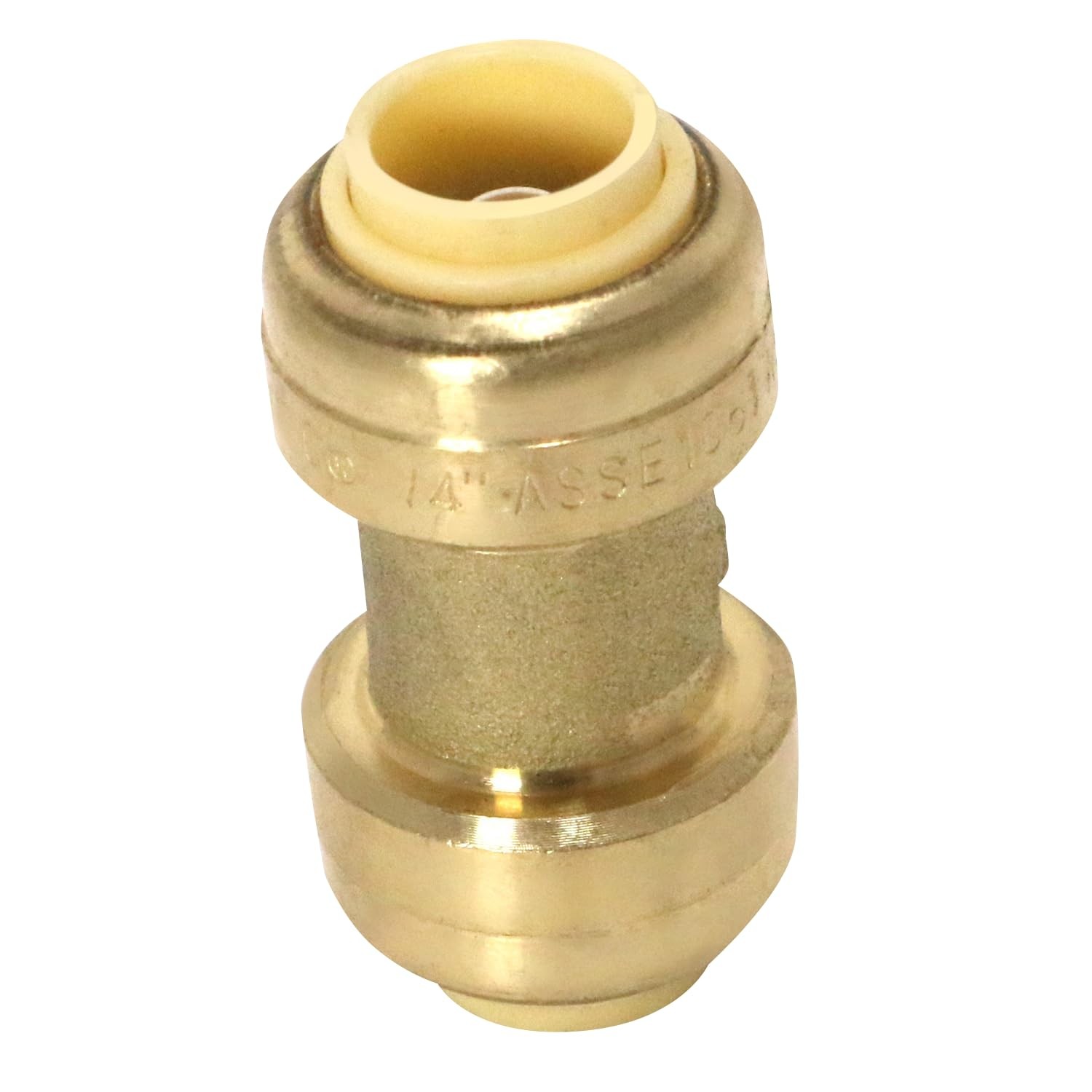 5 PCS 1/4 inch Push Fit Coupling for Copper PEX CPVC Pipe Repair 28-6-6=5XX