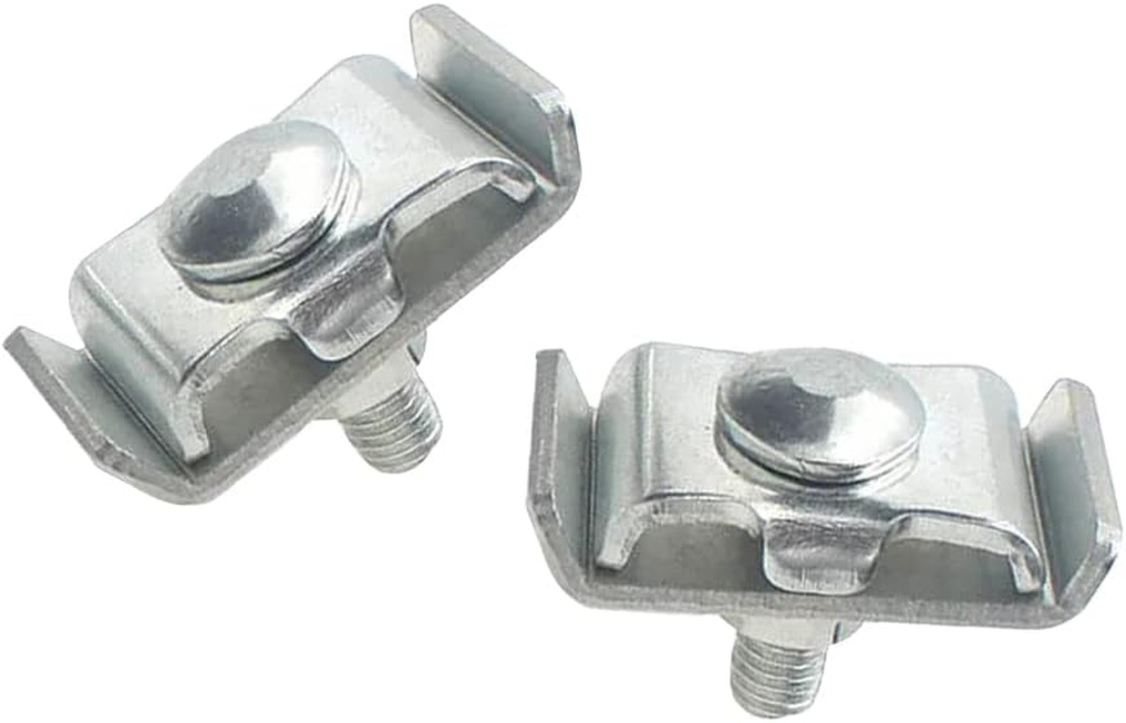 Gridwall Joining Clip , 10 Pcs Silvery Wire Grid Panel Connector Grid Panel Joi