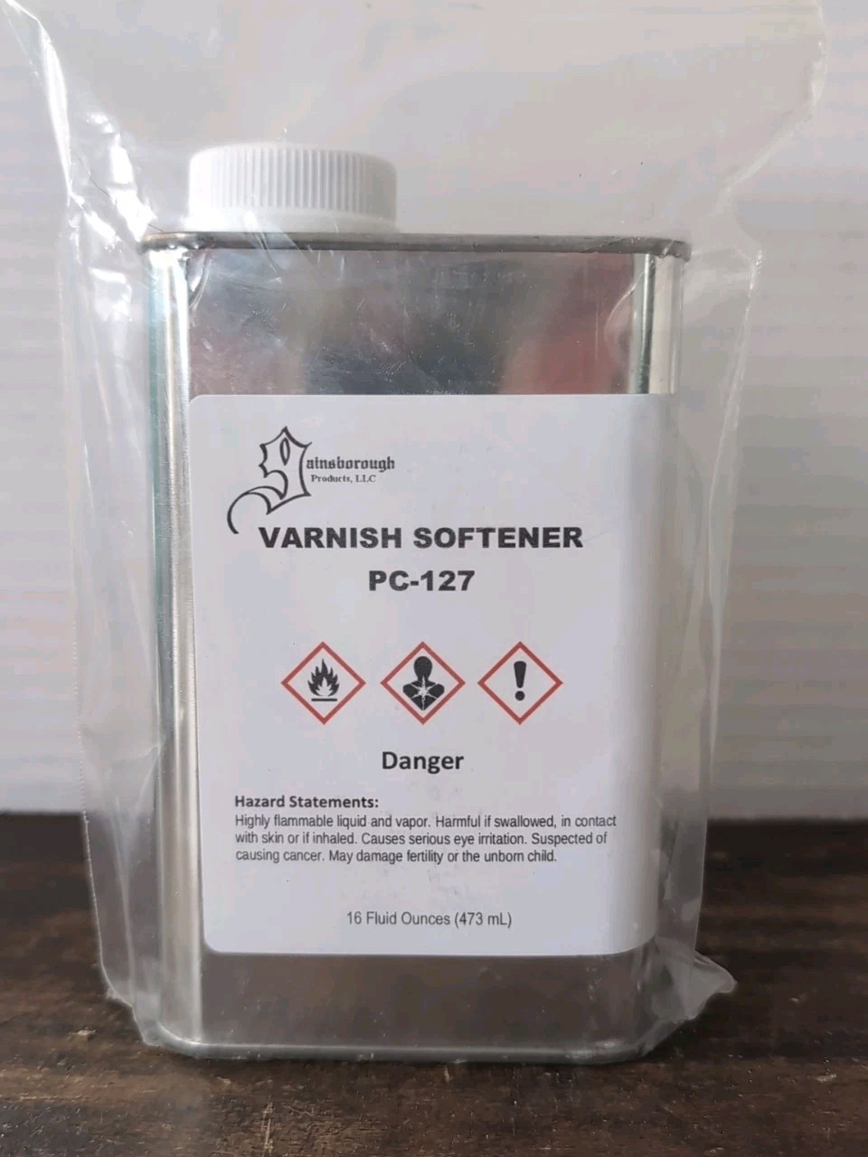 Gainsborough Products Varnish Softener PC-127 16oz Can. New